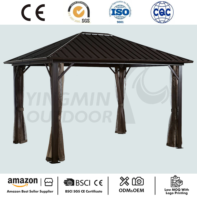 10 'x 14' Genova ہارڈ ٹاپ گیزبو