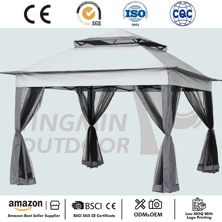 10x10Ft آؤٹ ڈور پاپ اپ کینوپی گیزبو