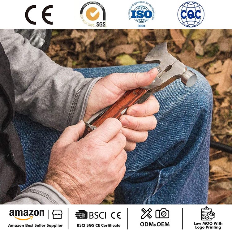 16 میں 1 ملٹی ٹول ایمرجنسی فرار Ax Hammer