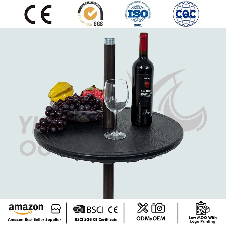 20'' بیرونی سایڈست چھتری کی میز