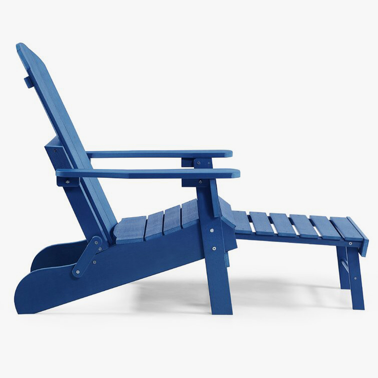 رال فولڈنگ Adirondack کرسی عثمانی کے ساتھ